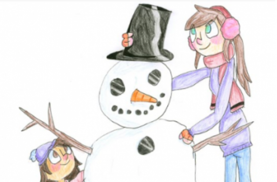 Kaley Sroka Building a Snowman