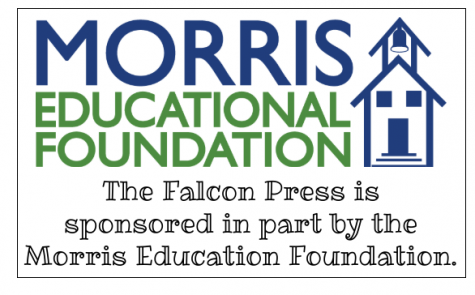 A big Thank you for sponsoring the Falcon Press, Morris Educational Foundation!