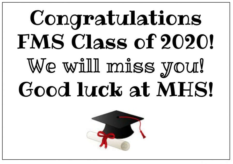 Editor's Note: To FMS' Class Of 2020