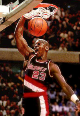 What if the Portland Trail Blazers Drafted Michael Jordan?