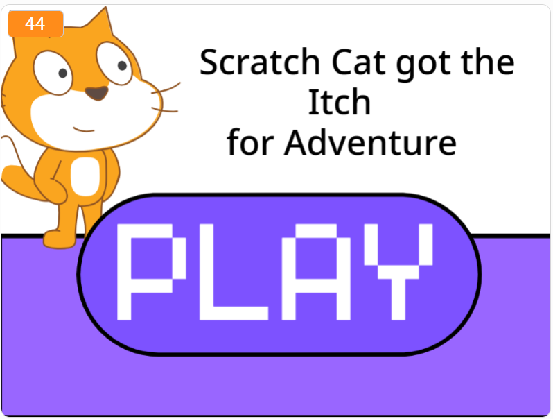 Scratch Cat Got the Itch for Adventure!